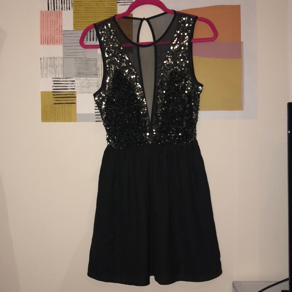 Sequined Cocktail Dress